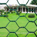 Hexagonal galvanized iron wire woven mesh